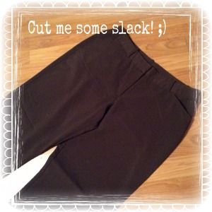 Dark Brown16 Petite Worthington Dress Pants