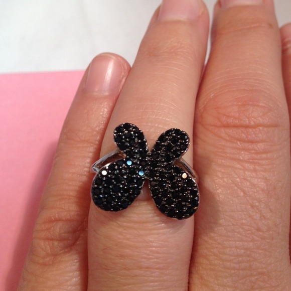 Silver Butterfly Ring