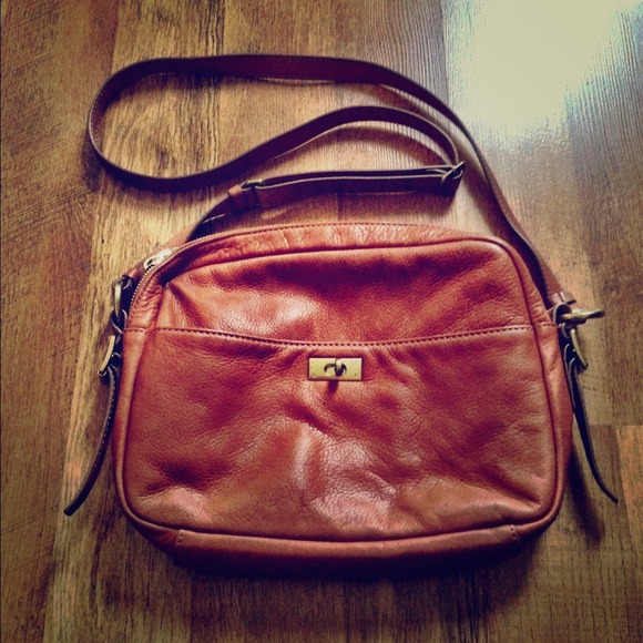 J.Crew Leather Cross-body Bag