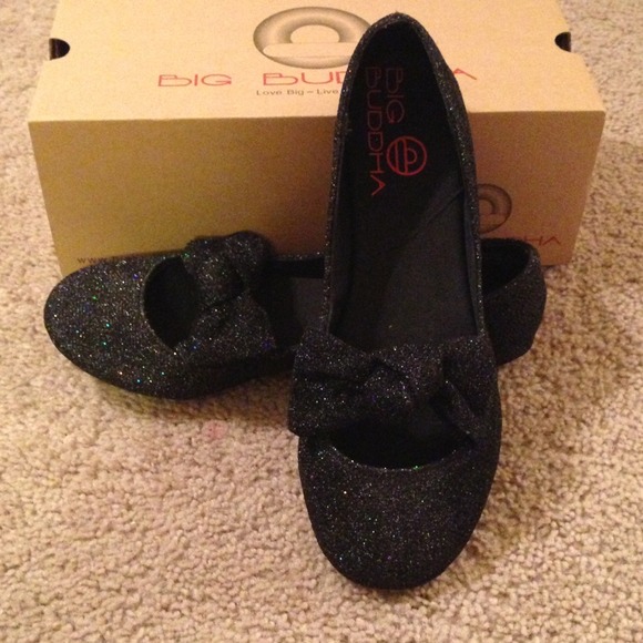 NEW Sparkly Bow Flats!