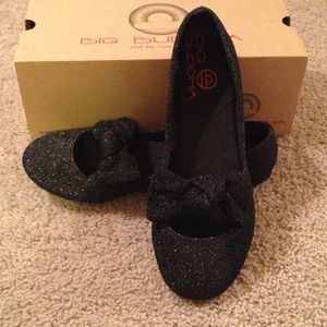 NEW Sparkly Bow Flats!