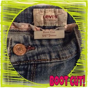Levi's Size 14 Medium Petite  515 Denim Jeans