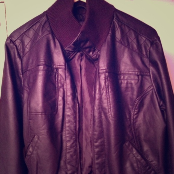 Black bomber jacket