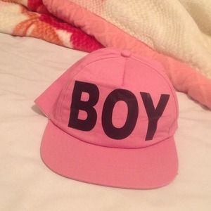 Pink beanie