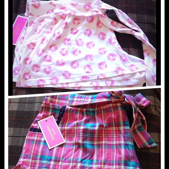 💞⚓️Bundle of 2 Juicy Couture sleep shorts!
