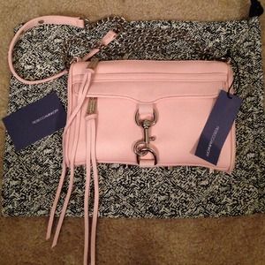 AUTHENTIC Petal Pink Rebecca Minkoff Mini MAC