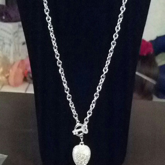 SOLD   silver color necklace