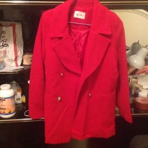 Red jacket