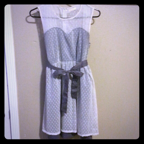 Light Purple Dress with Ribbon