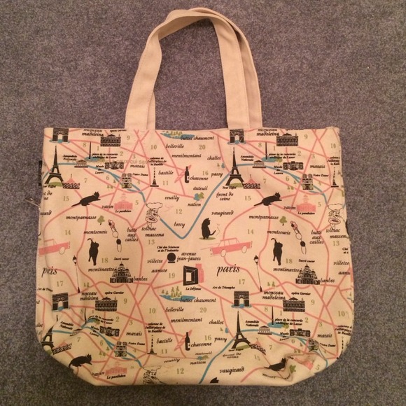 Road map cat tote partial trade with @angrypasta