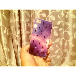 Cross galaxy Iphone 4/4s case