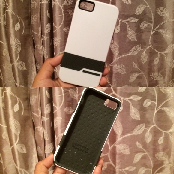 Iphone 5 white hard case