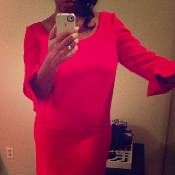 Ann Taylor bell sleeve dress