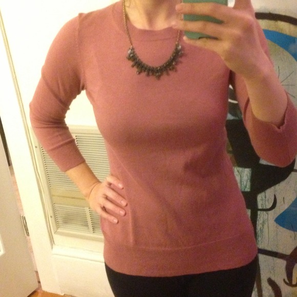 Banana Republic Sweaters - Dusty pink silk cashmere blend sweater