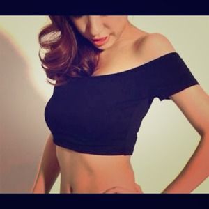 Mini Crop Top (black)