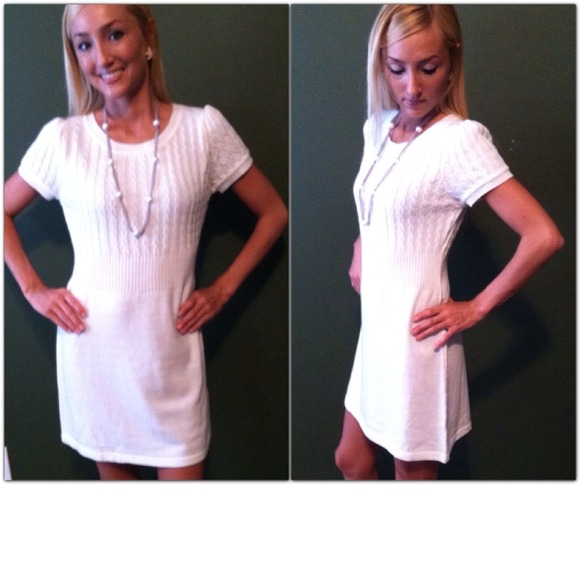 🎊REDUCED🎉 White sweater dress
