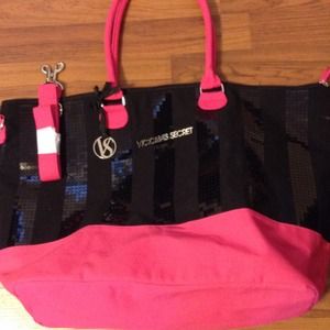 Victoria Secret overnight bag.
