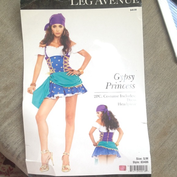 Gypsy princess costume