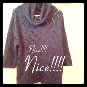 Gray lightweight sweater