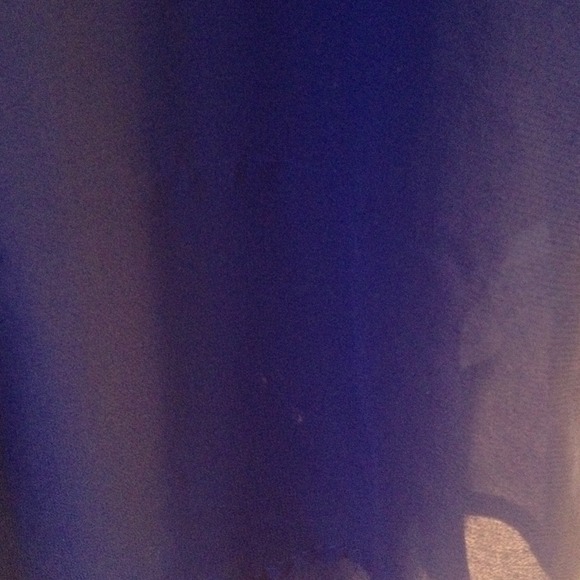 🚨SOLD🚨 Royal Blue Blouse - Picture 3 of 4