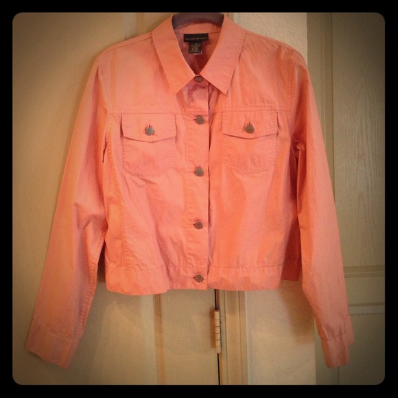 Banana Republic Pink Cotton Jacket