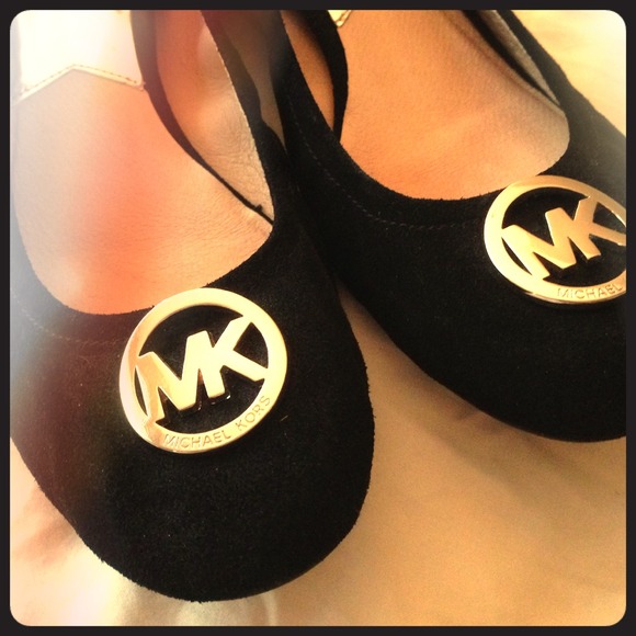 MICHAEL Michael Kors Shoes - Michael Kors, black suede flats