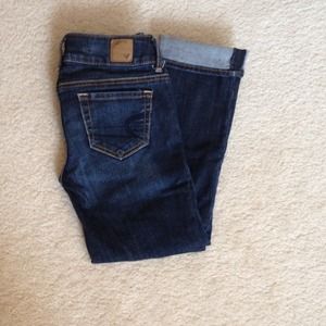 ❌Bundled❌ American Eagle cropped jeans