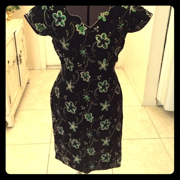 Black salwar and kameez