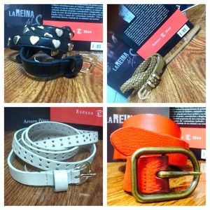 RESERVED Bundle of Belts