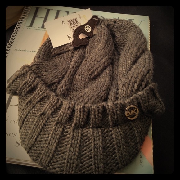 MK knit cap, super adorable!