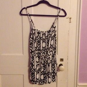 tribal pattern romper