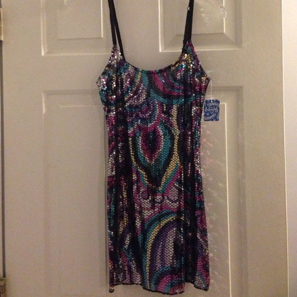 Free People sequin tunic