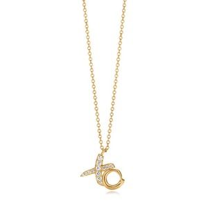 T&co XO gold diamod necklace NEED WANT
