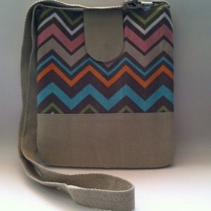 Chevron Crossbody Bag
