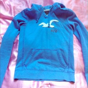 Blue hollister hoodie xs. Used condition