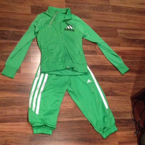 Adidas jacket & capris