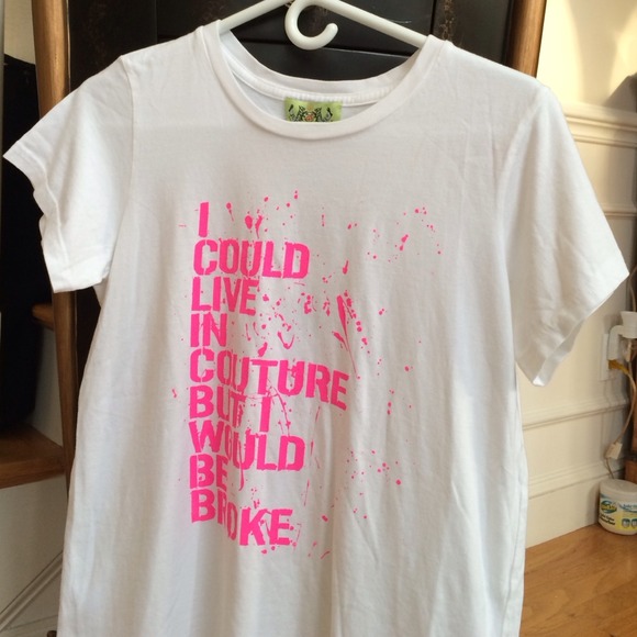 {reduced} juicy couture graphic top - Picture 2 of 4