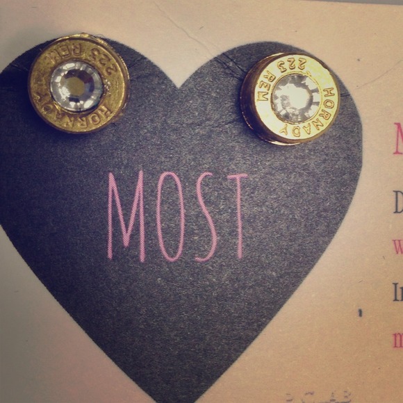Bullet earrings