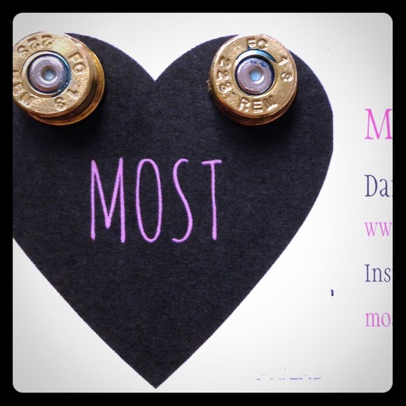 Bullet earrings