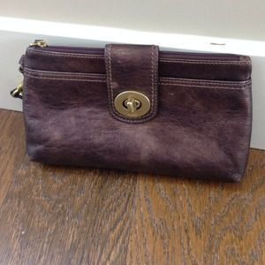 REDUCED!! Authentic Coach wristlet