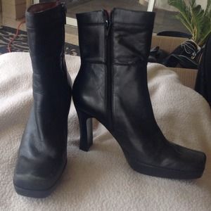 Nine West Black High Heeled Boots