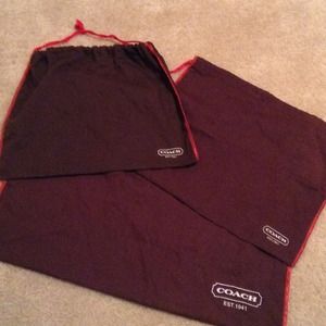 🎉BUNDLE!🎉 COACH DUST BAGS & POLO SWEATER