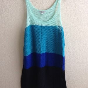 Buffalo Ombré Color Black Tunic (blue/black)