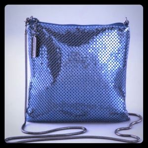 Metal mesh crossbody bag