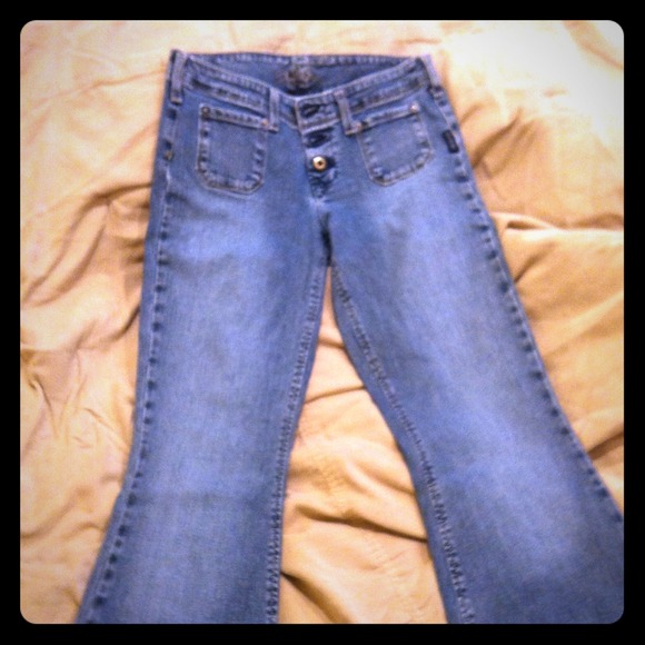 Silver jeans