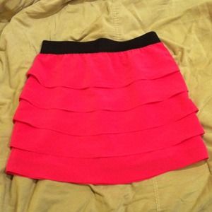 Pink skirt