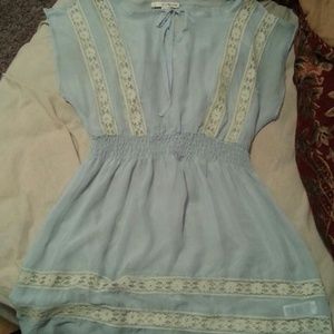Blue/green see threw dress/shirt