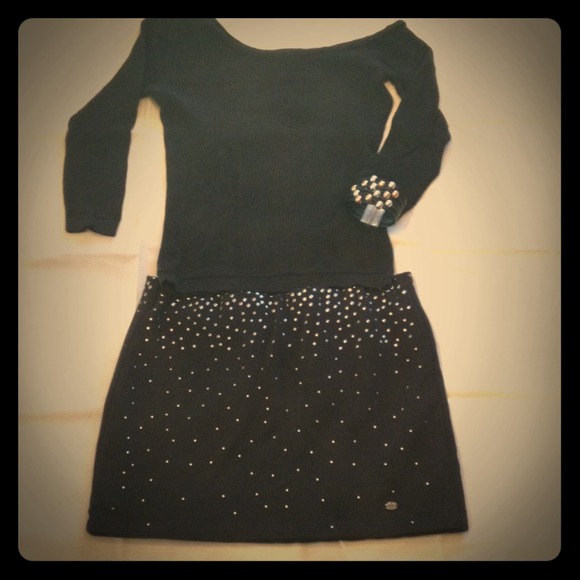 Black Studded Mini by Juicy Couture