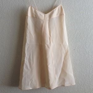 Madewell Silk Cami Bone