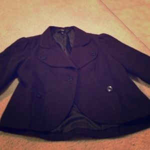 Black 3/4 jacket size large